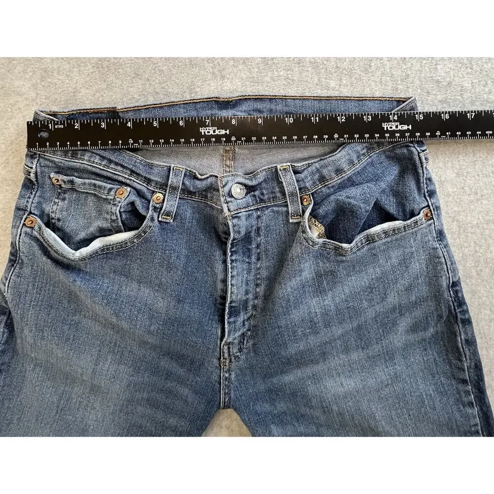 Levi's 559 Relaxed Straight Fit Jeans Men's 32x32 Light Wash Blue Denim 5-Pocket